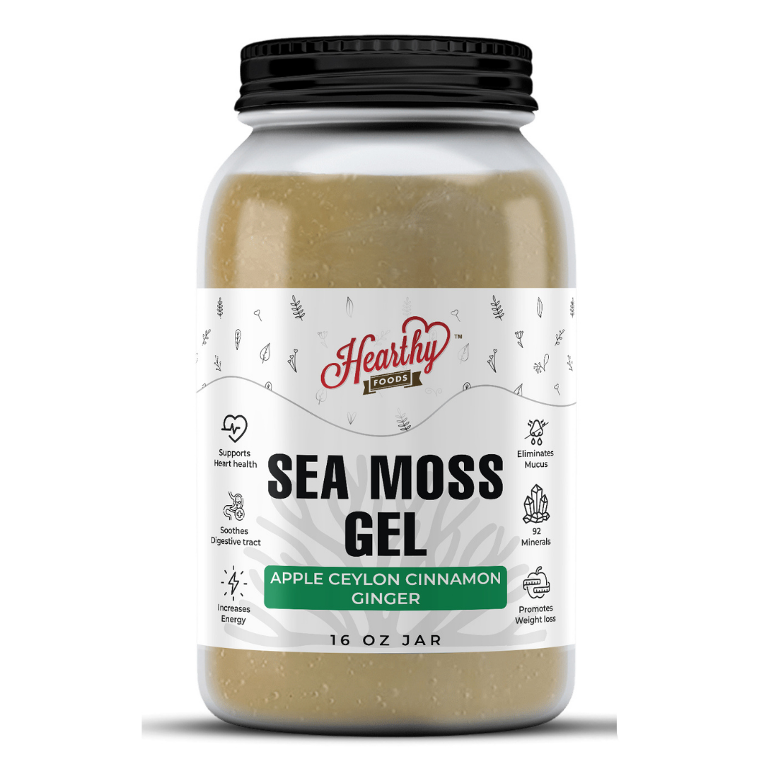 sea moss gel front package