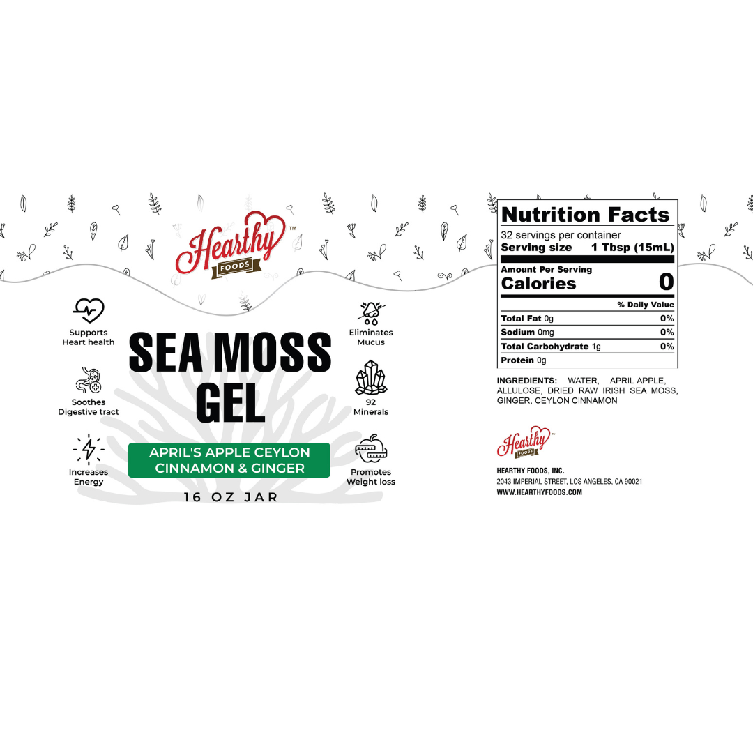 Wildcrafted Sea Moss Gel Raw-Delicious Taste