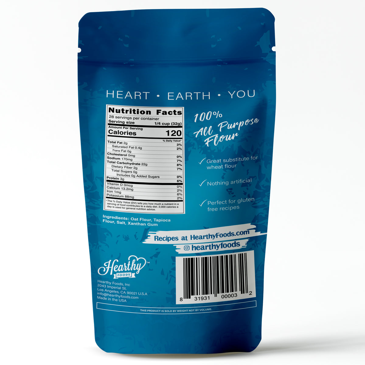All-Purpose Flour - Gluten-free All Purpose Vegan Flour for Baking