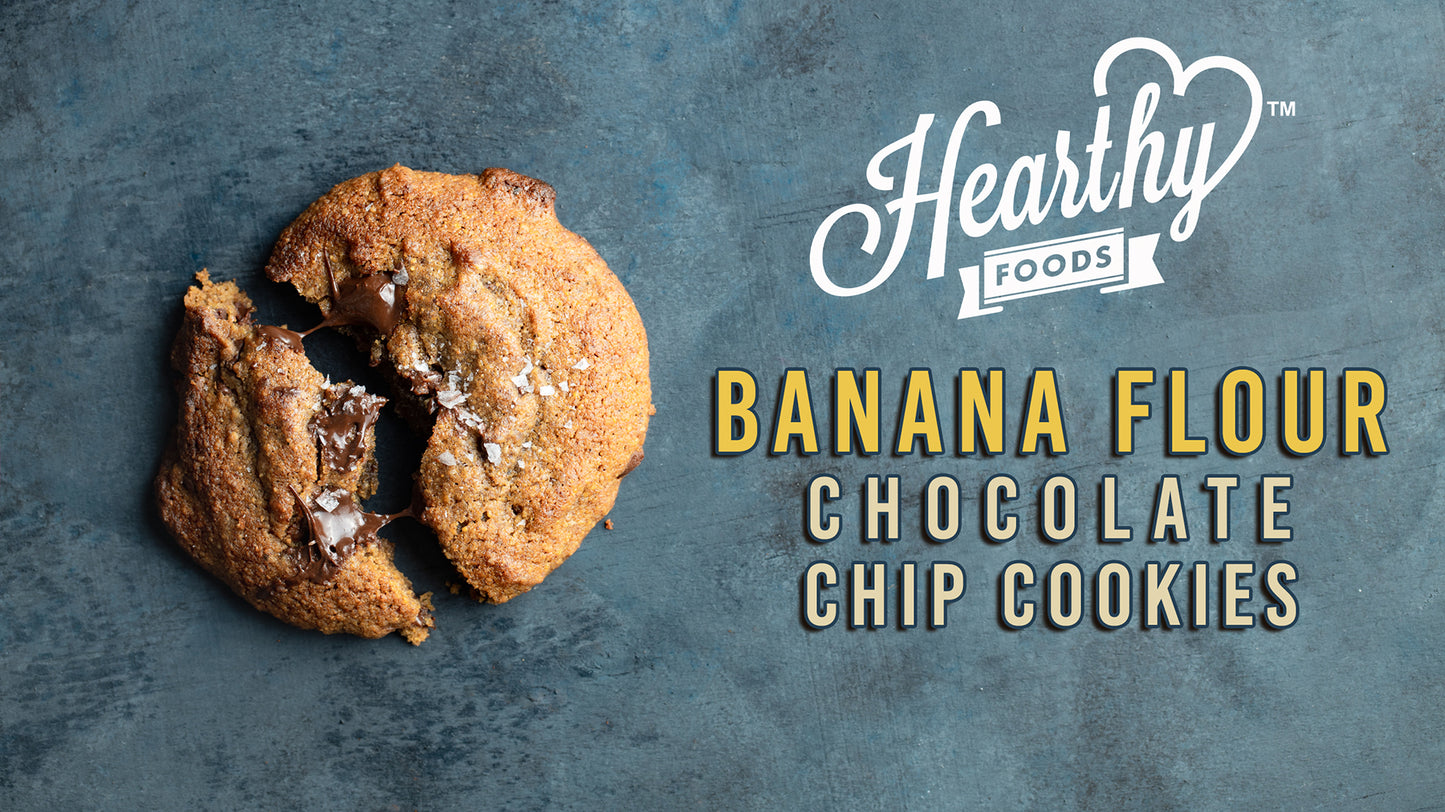 Banana Flour Chip Cookies