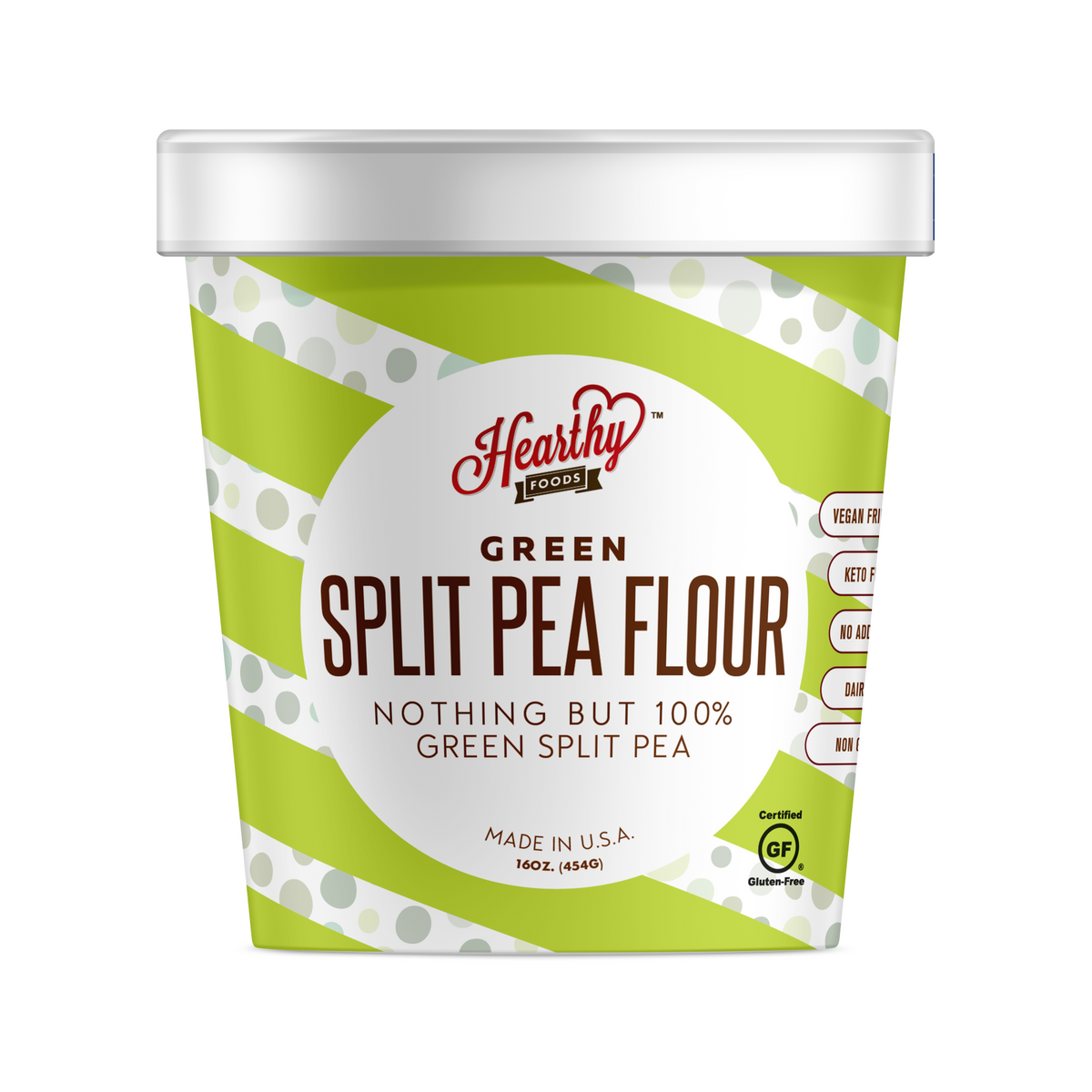 Pea Flour Glutenfree Green Split Pea Flours Hearthy Foods