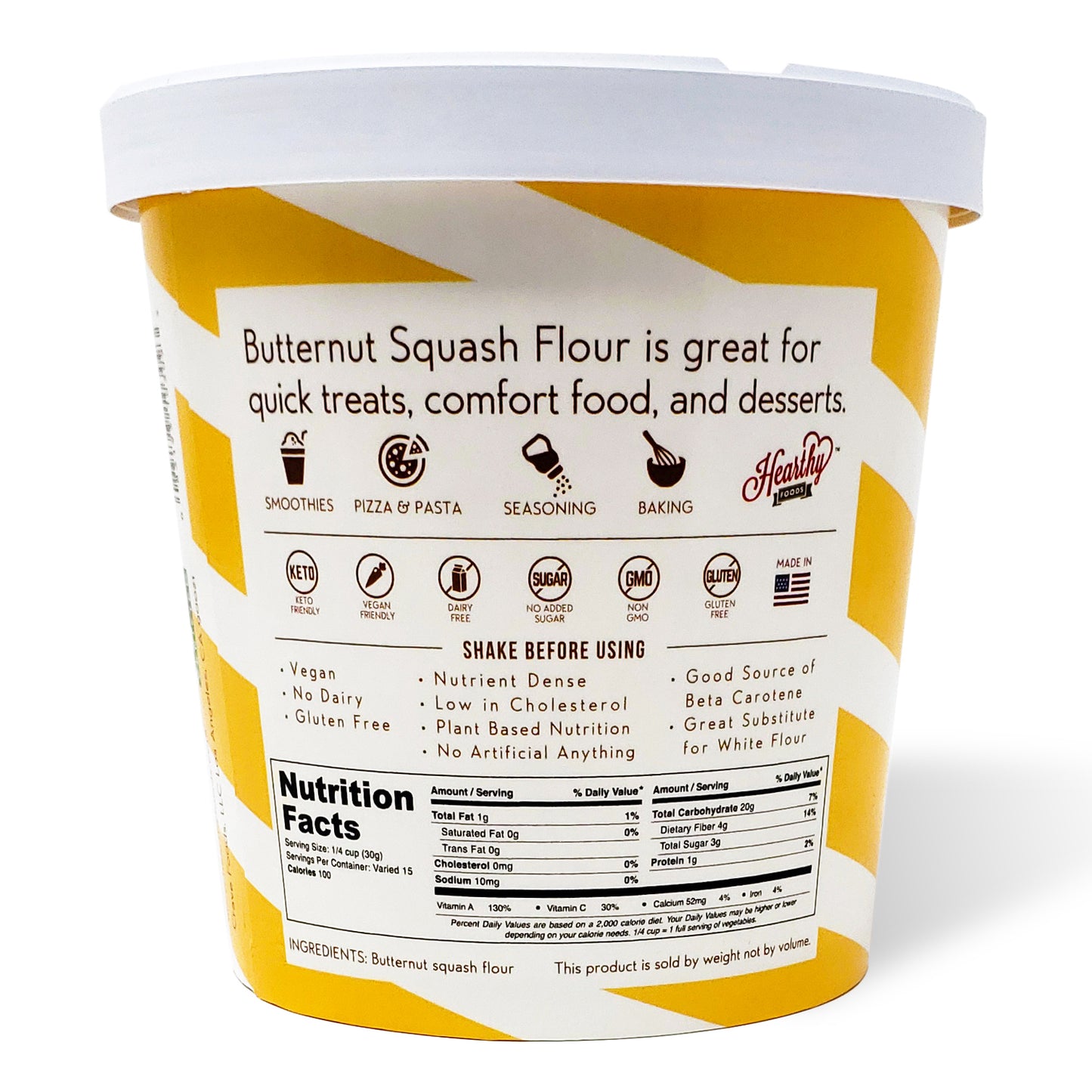Butternut Squash Flour back
