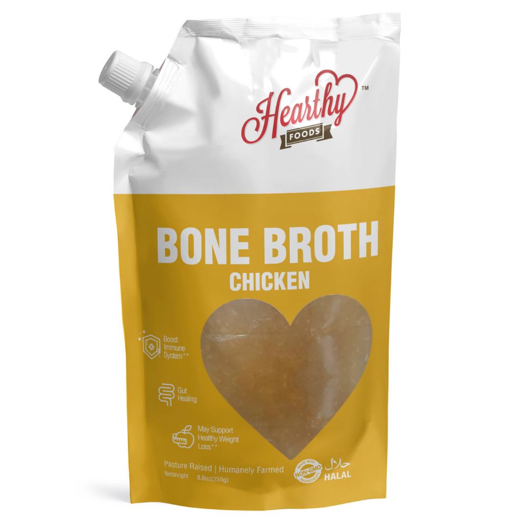 Chicken Bone Broth Halal Hearthy Foods