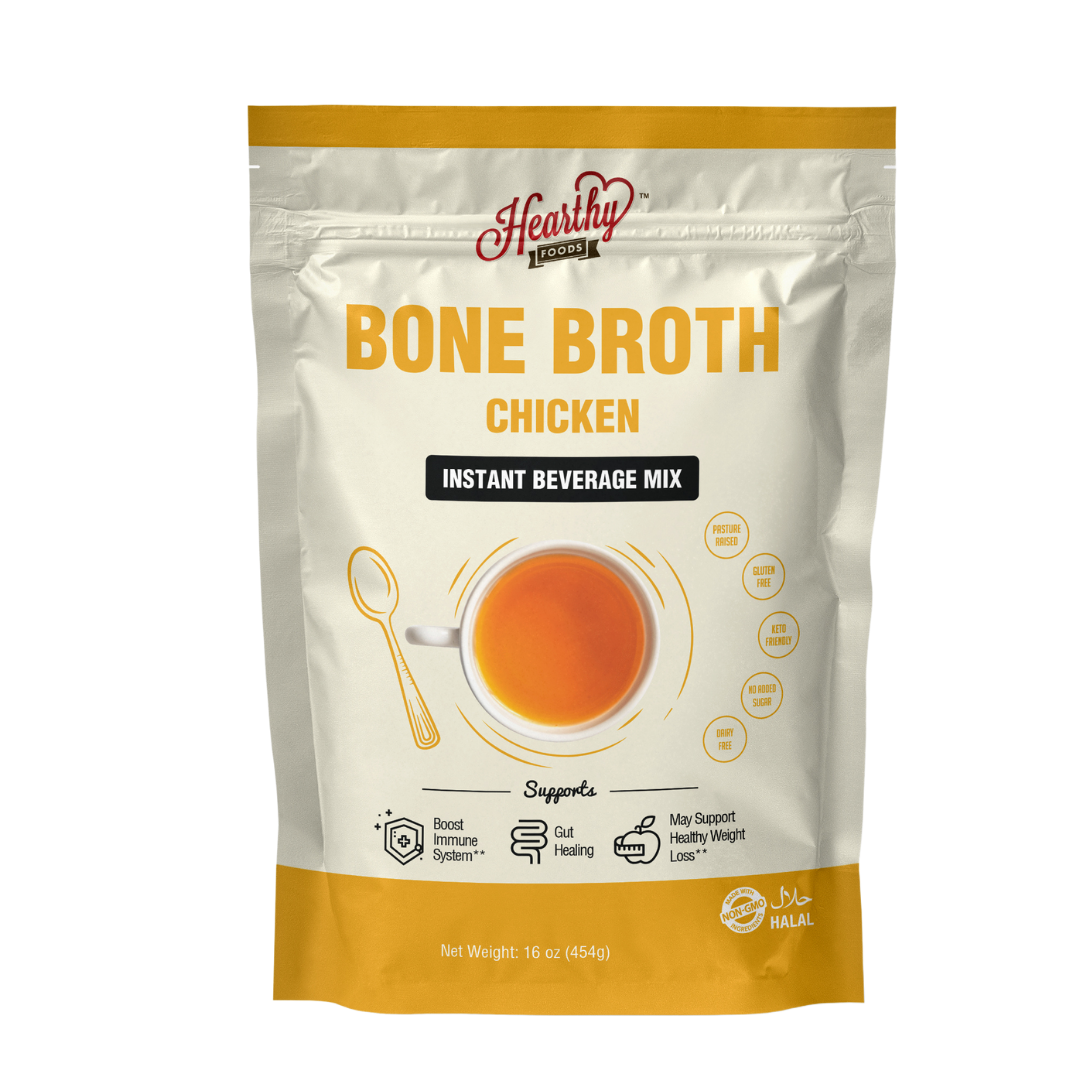 Beef Bone Broth Halal Hearthy Foods