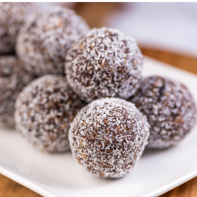 Whey Protein Date Coconut Balls