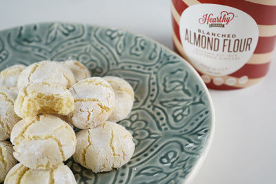 Gluten-Free Thumbprint Amaretti Cookies