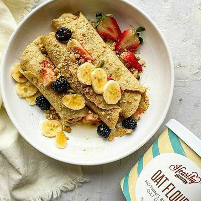 Oat Flour Crepes gluten free