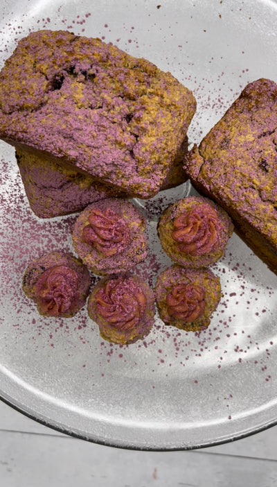 Baobab Cherry Orange Zest Muffins