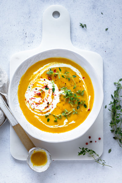 Easy Pumpkin Soup with Collagen (GF/DF)