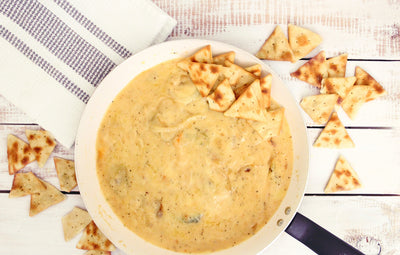 Roasted Parsnip Dip Seasoned with Sabzi Masala Vegetable Spice Mix