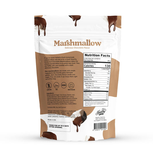 Chocolate Dipped Grass-fed Marshmallows
