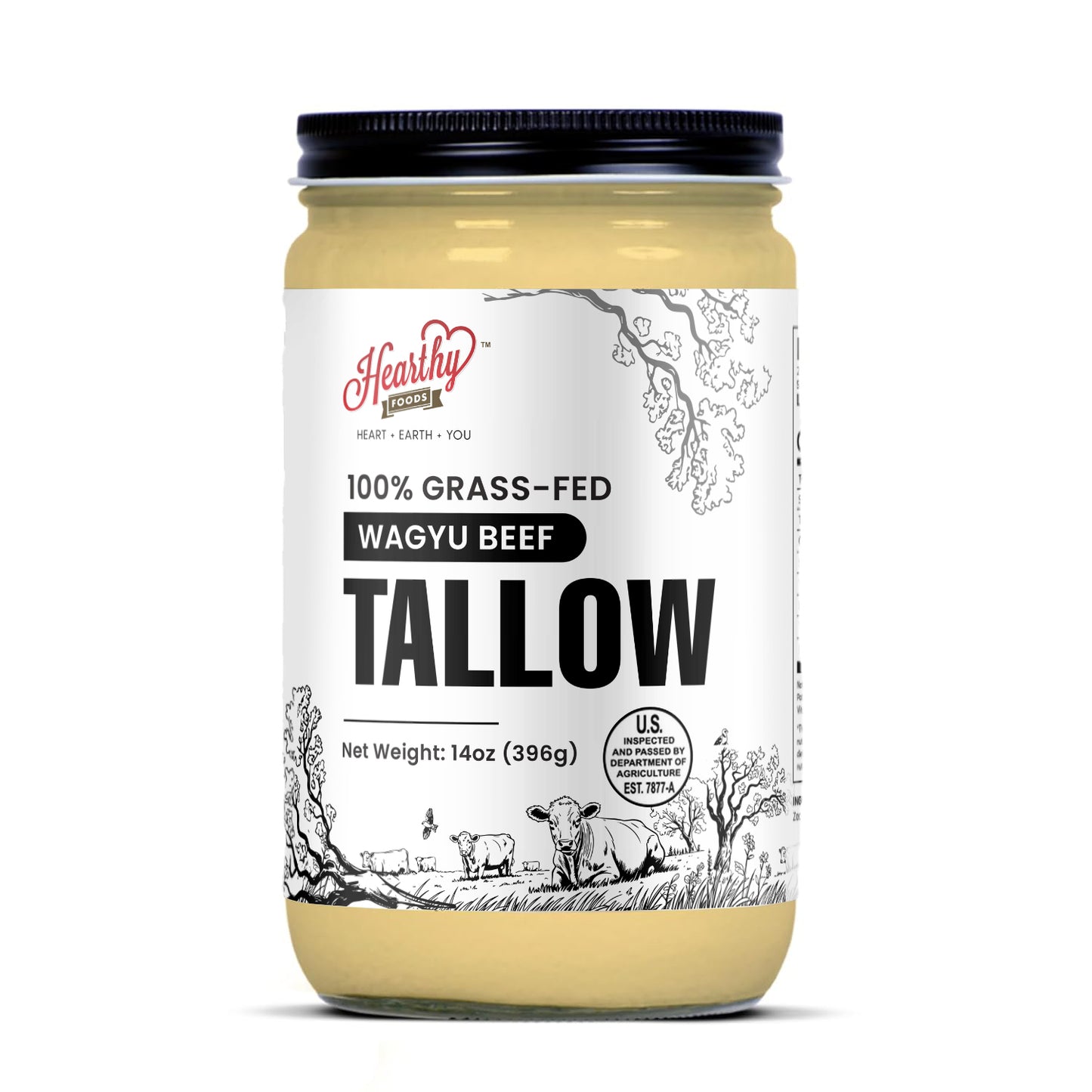 Grass Fed Wagyu Beef Tallow - Halal