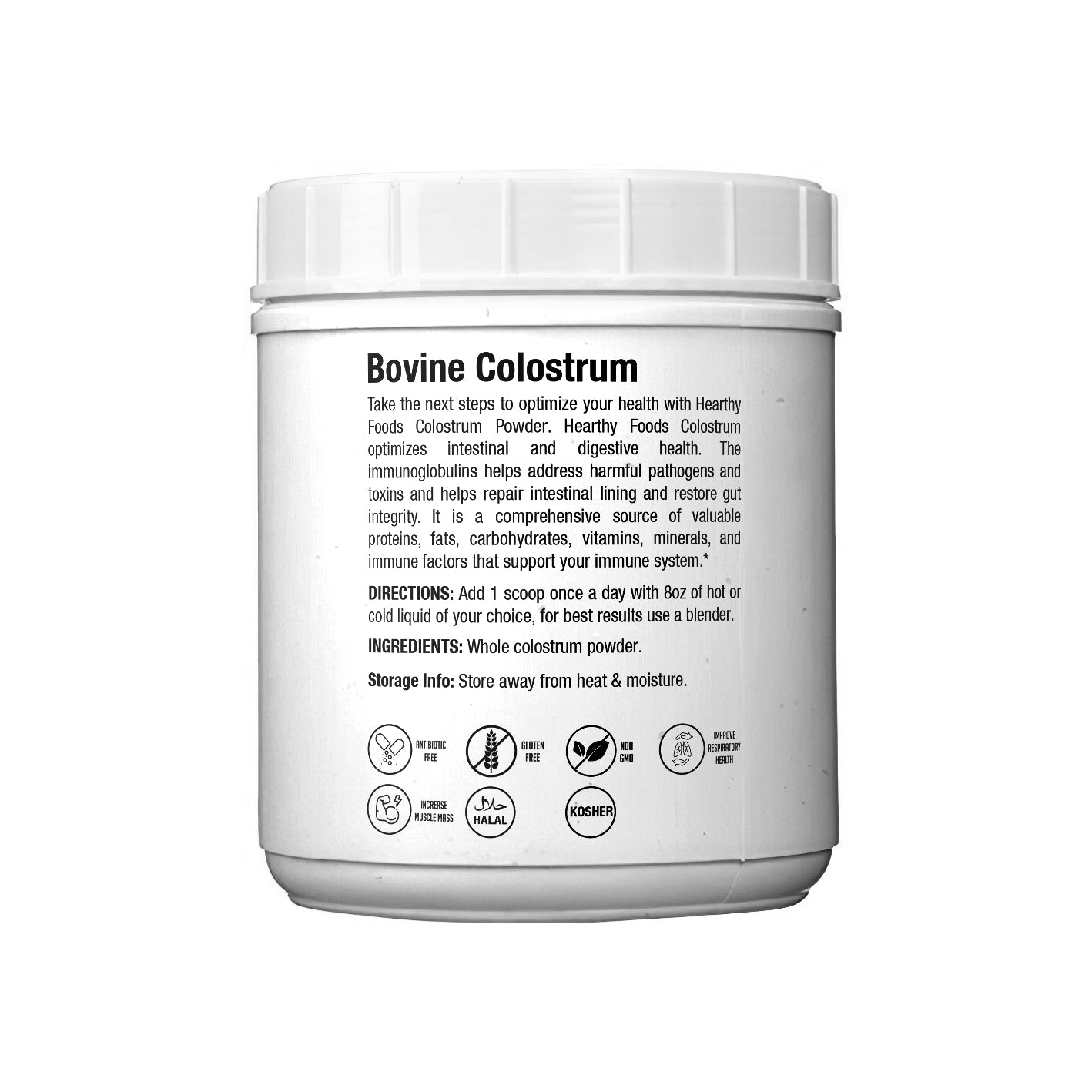 Bovine Colostrum Powder Colostrum Supplement Hearthy Foods