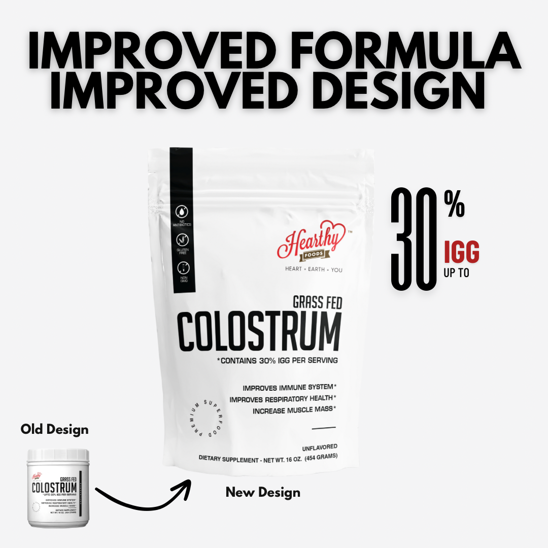 colostrum with 30% igg