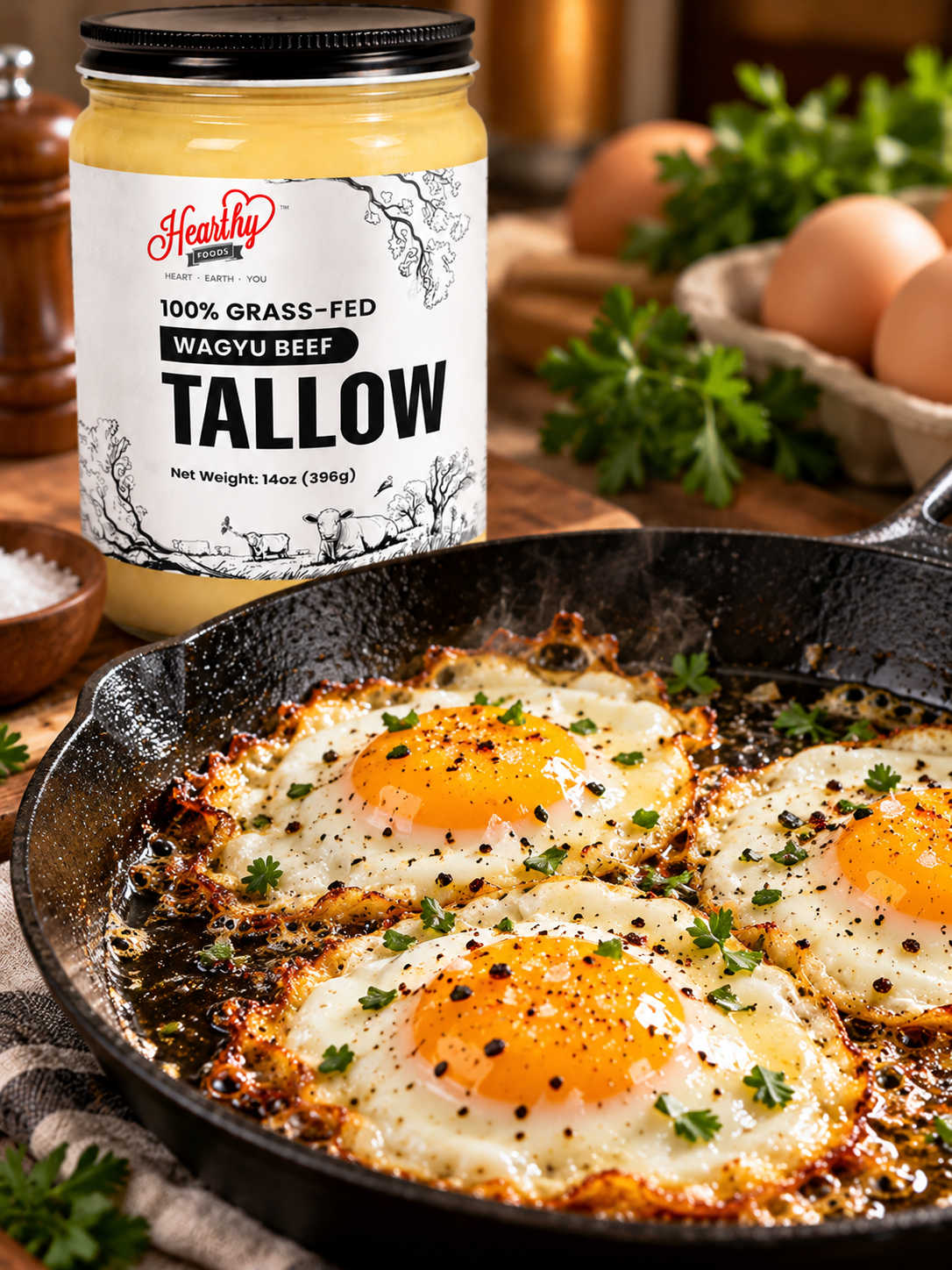 Grass Fed Wagyu Beef Tallow - Halal PREORDERS