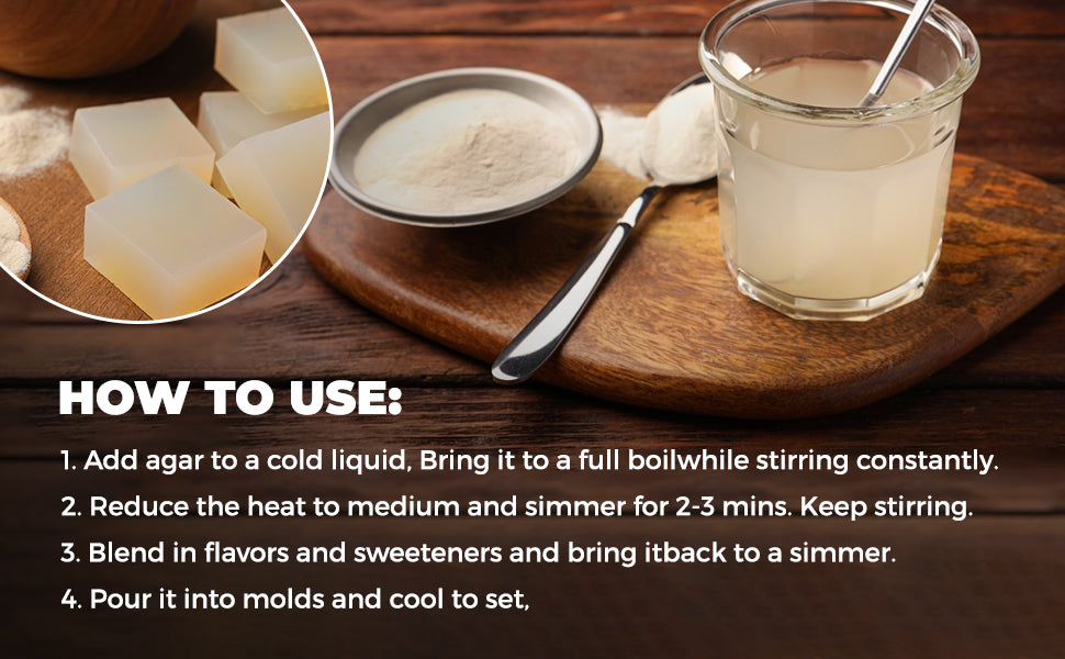 Agar Agar - Natural Daily Fiber