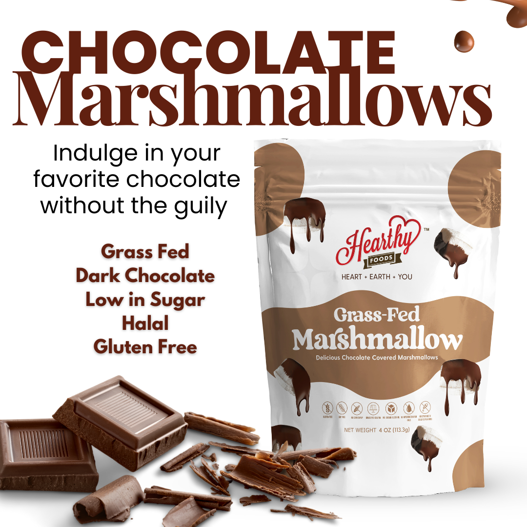 Chocolate Dipped Grass-fed Marshmallows