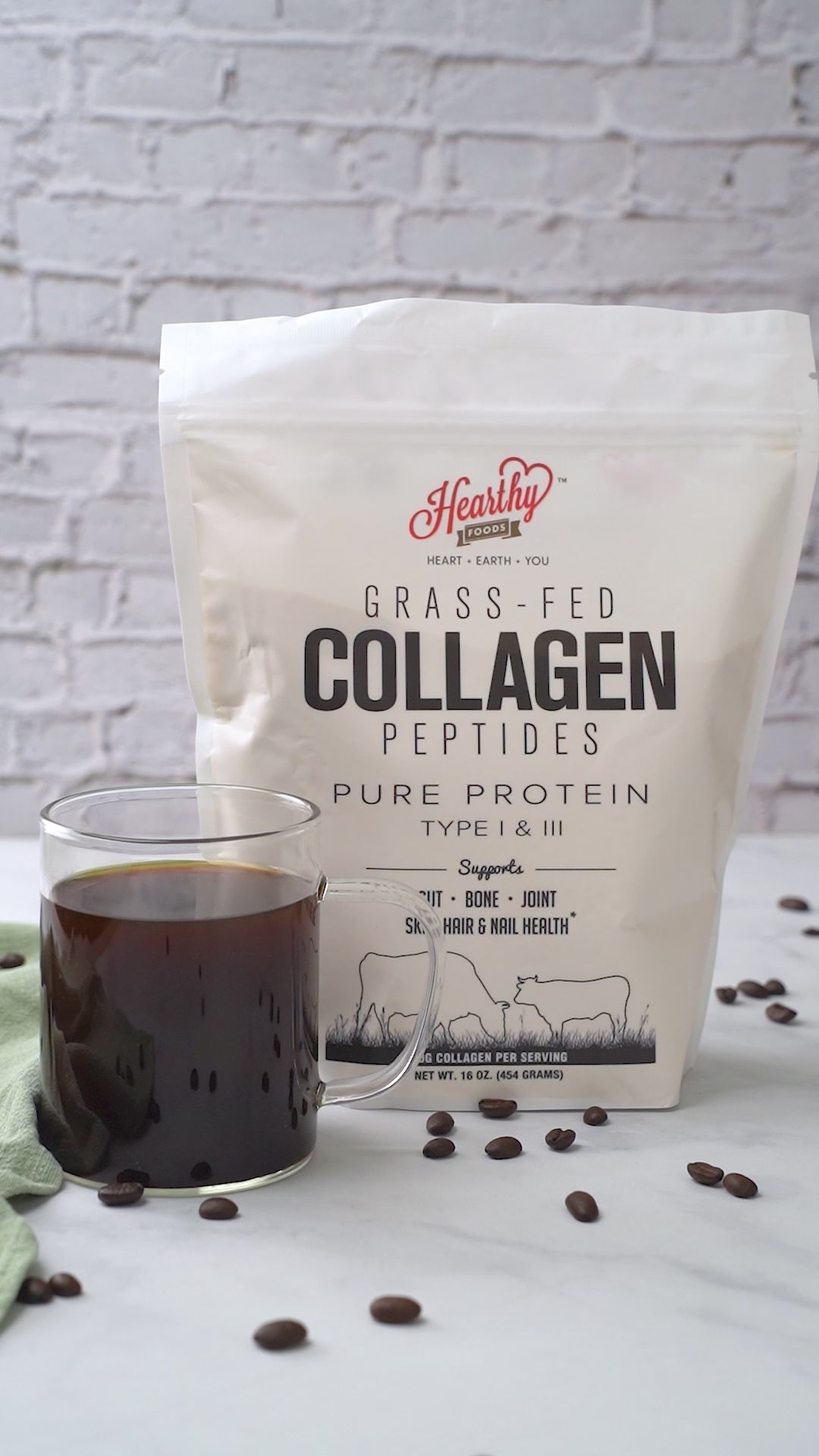 hot coffee collagen