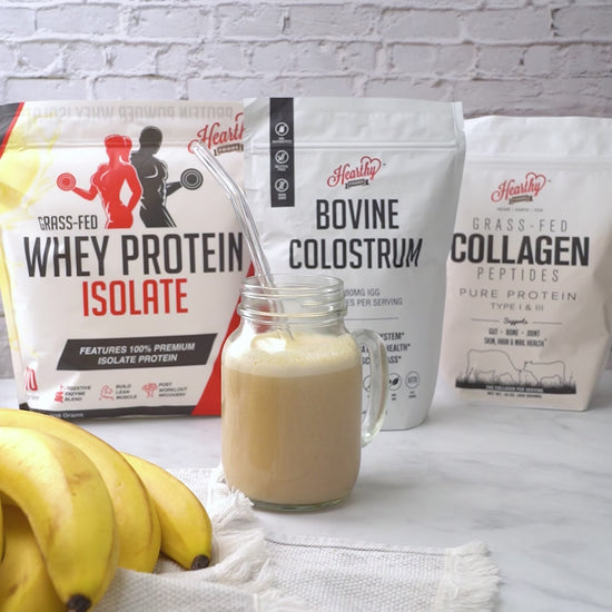 collagen recipe video with whey and colostrum