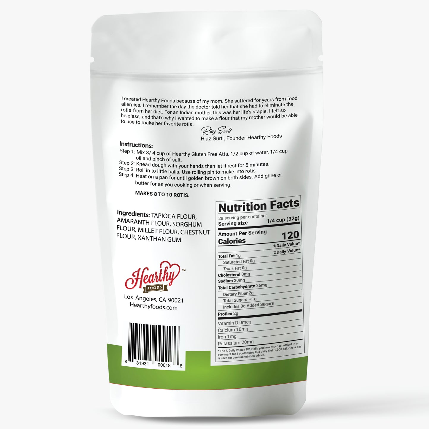 gluten-free atta flour