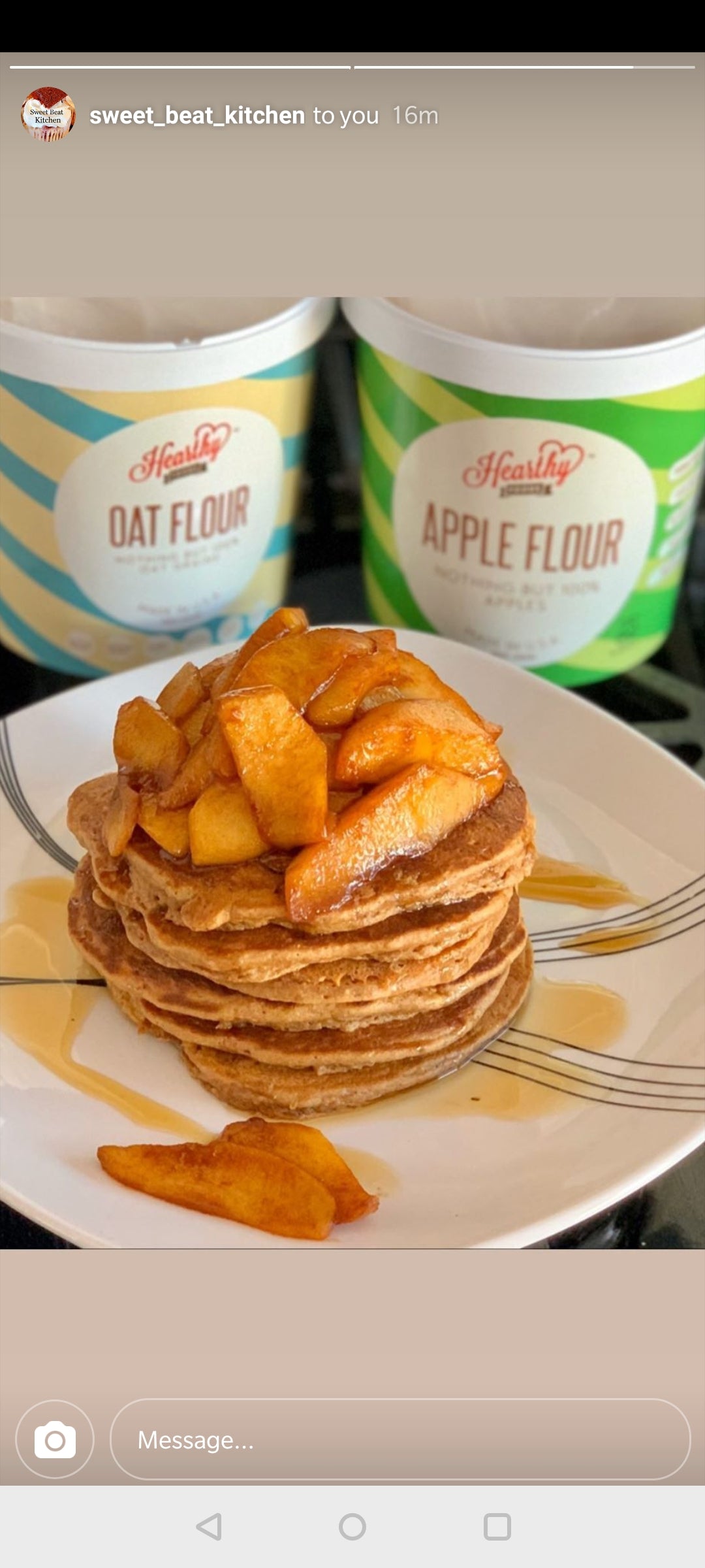 apple flour vegan-friendly