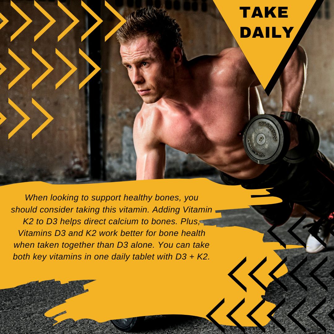 vitamin d2 plus k2 bottle benefits