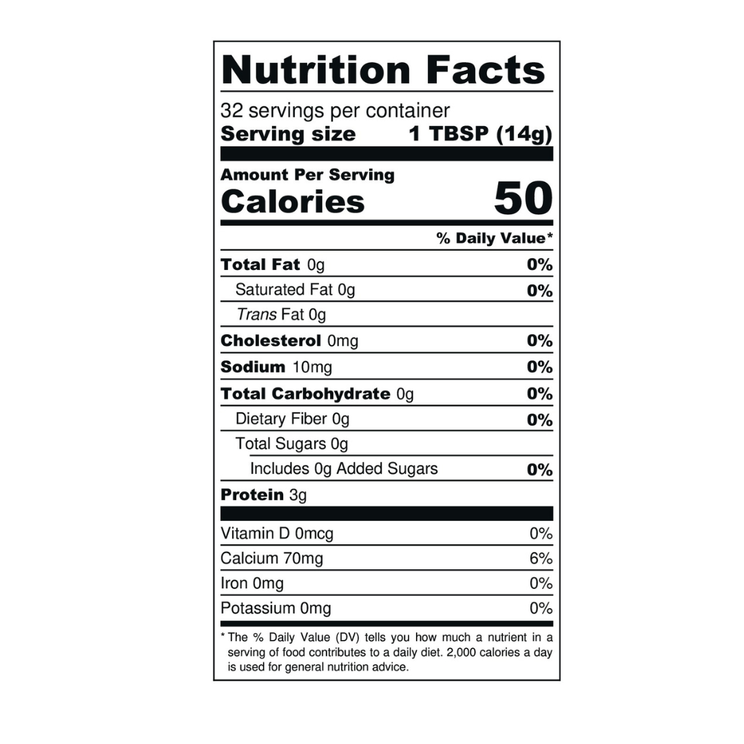 beef bone broth powder nutitional 